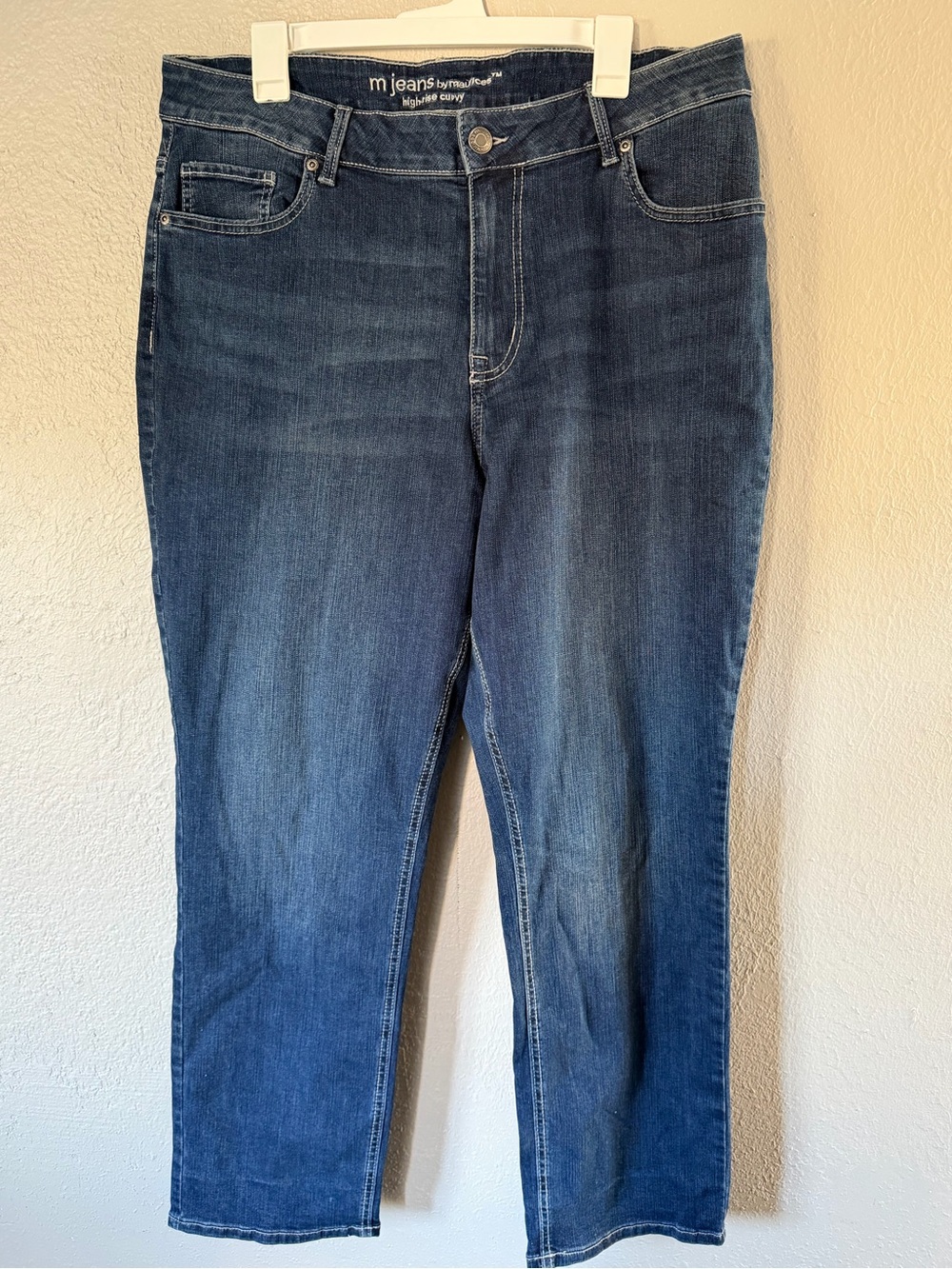 Maurice’s High Rise Curvy Jeans woman’s Plus Size 18W short petite